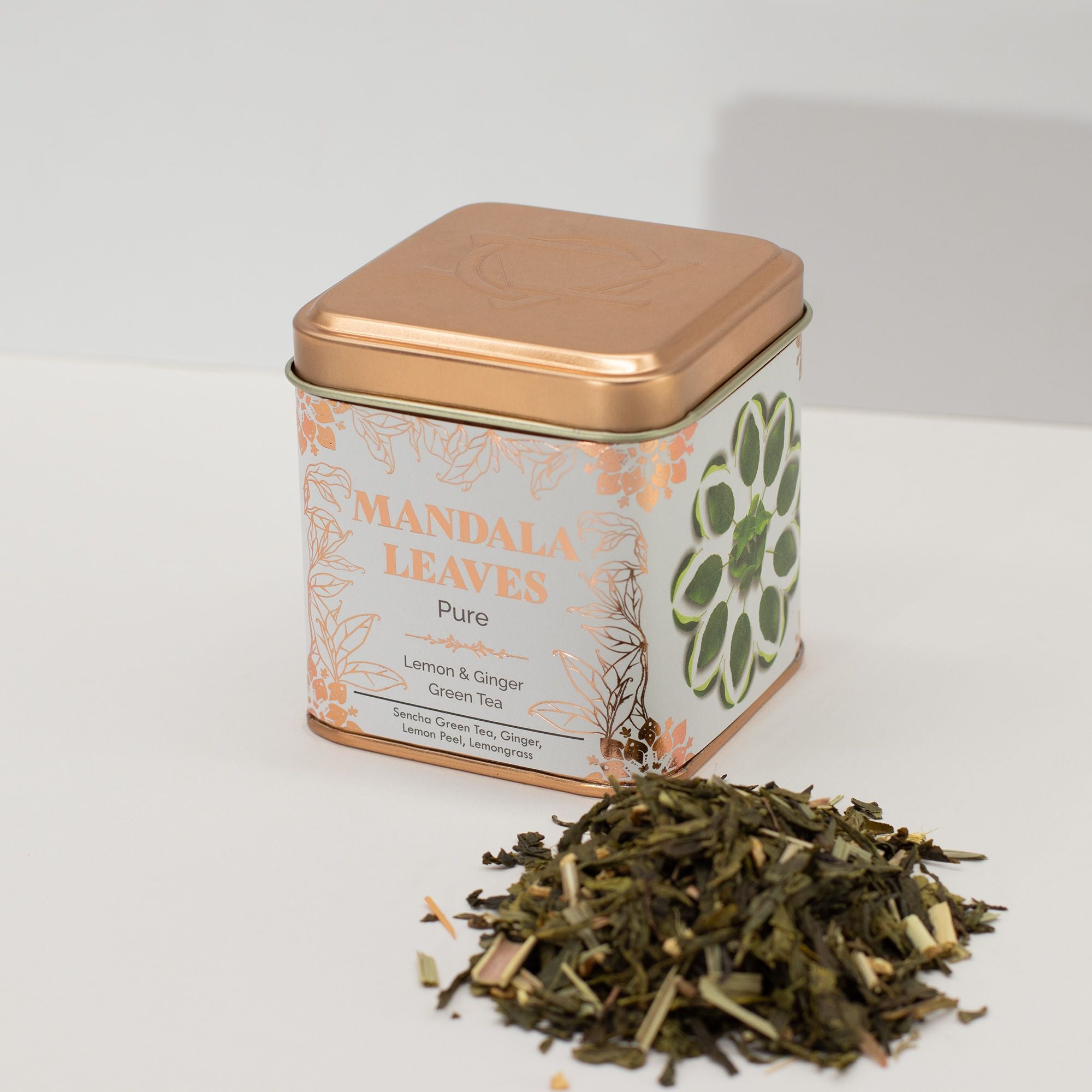 Green Tea Lemon & Ginger — Groene Thee (50g)