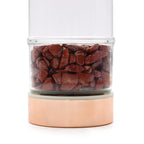 Luxury Crystal Tea Infuser — Red Jasper