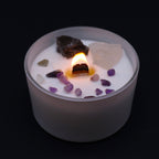 Crystal Candle — Crown Chakra