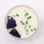Crystal Candle — Throat Chakra