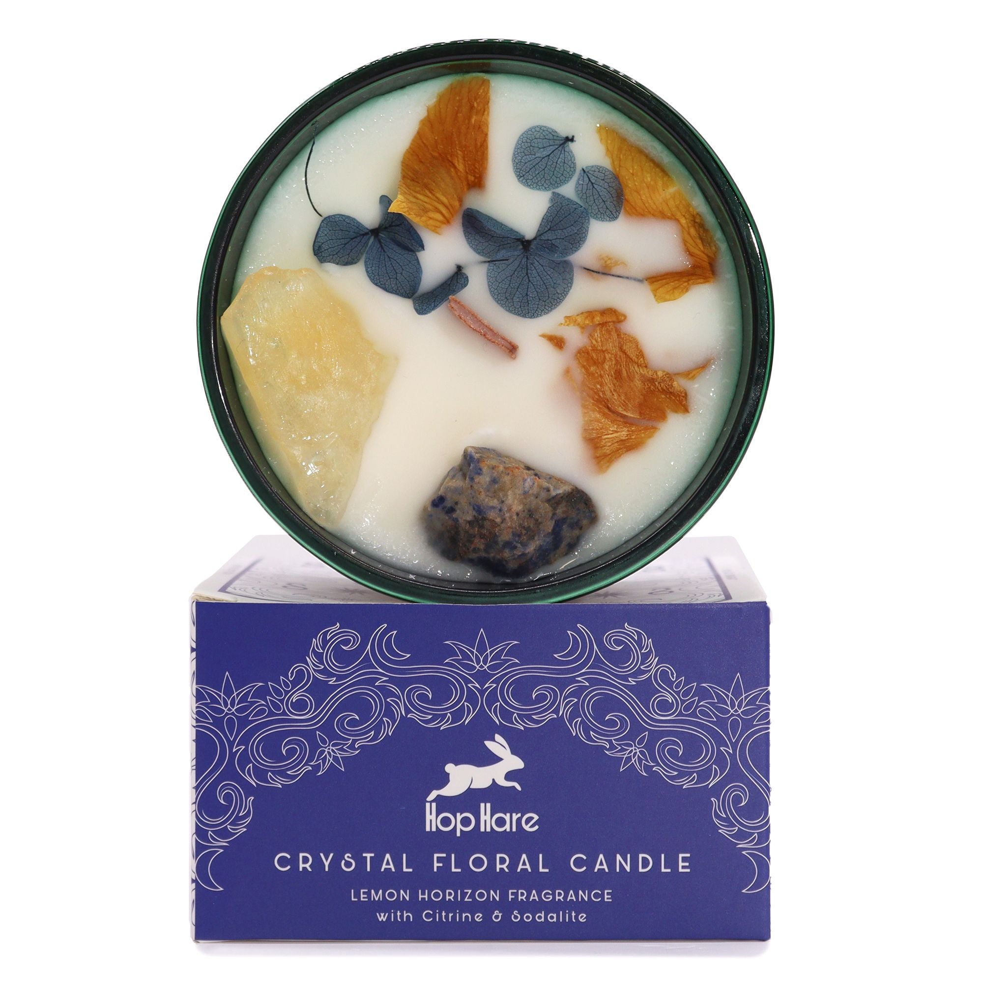 The Sun — Crystal Magic Flower Candle