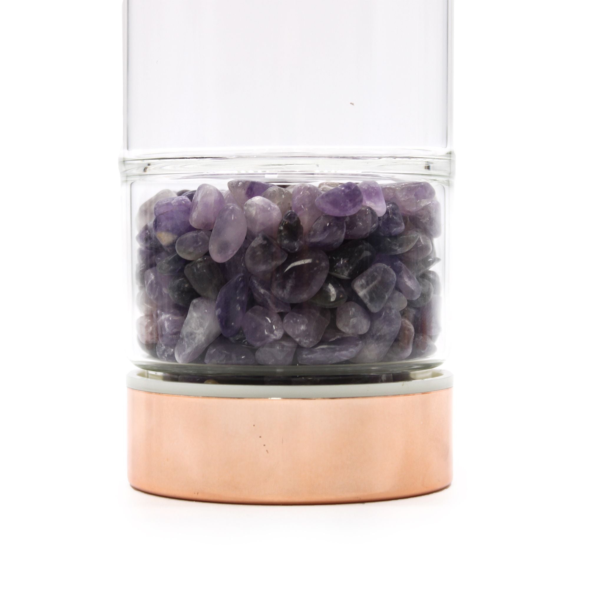 Luxury Crystal Tea Infuser — Amethyst