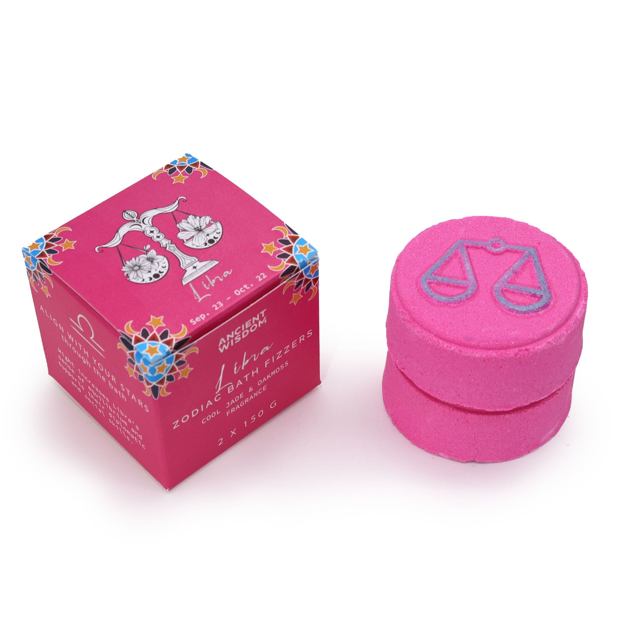 Libra Zodiac Bath Fizzers — Gift Set