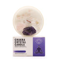 Crystal Candle — Third Eye Chakra