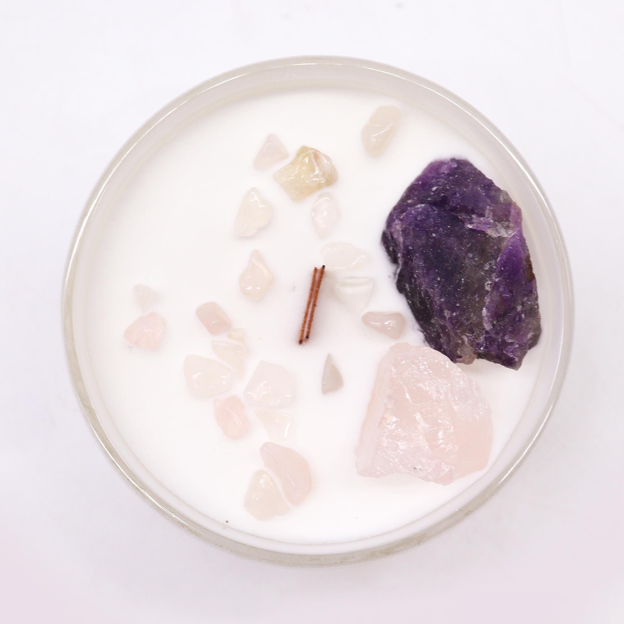 Crystal Candle — Third Eye Chakra