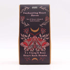 Heart Haven Bath Bomb Set — Ylang & Rose (350g)