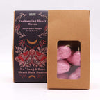 Heart Haven Bath Bomb Set — Ylang & Rose (350g)