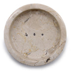 Honey Marble Round Soap Dish
