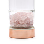Luxury Crystal Tea Infuser — Rose Quartz