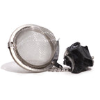 Black Obsidian Crystal Tea Strainer