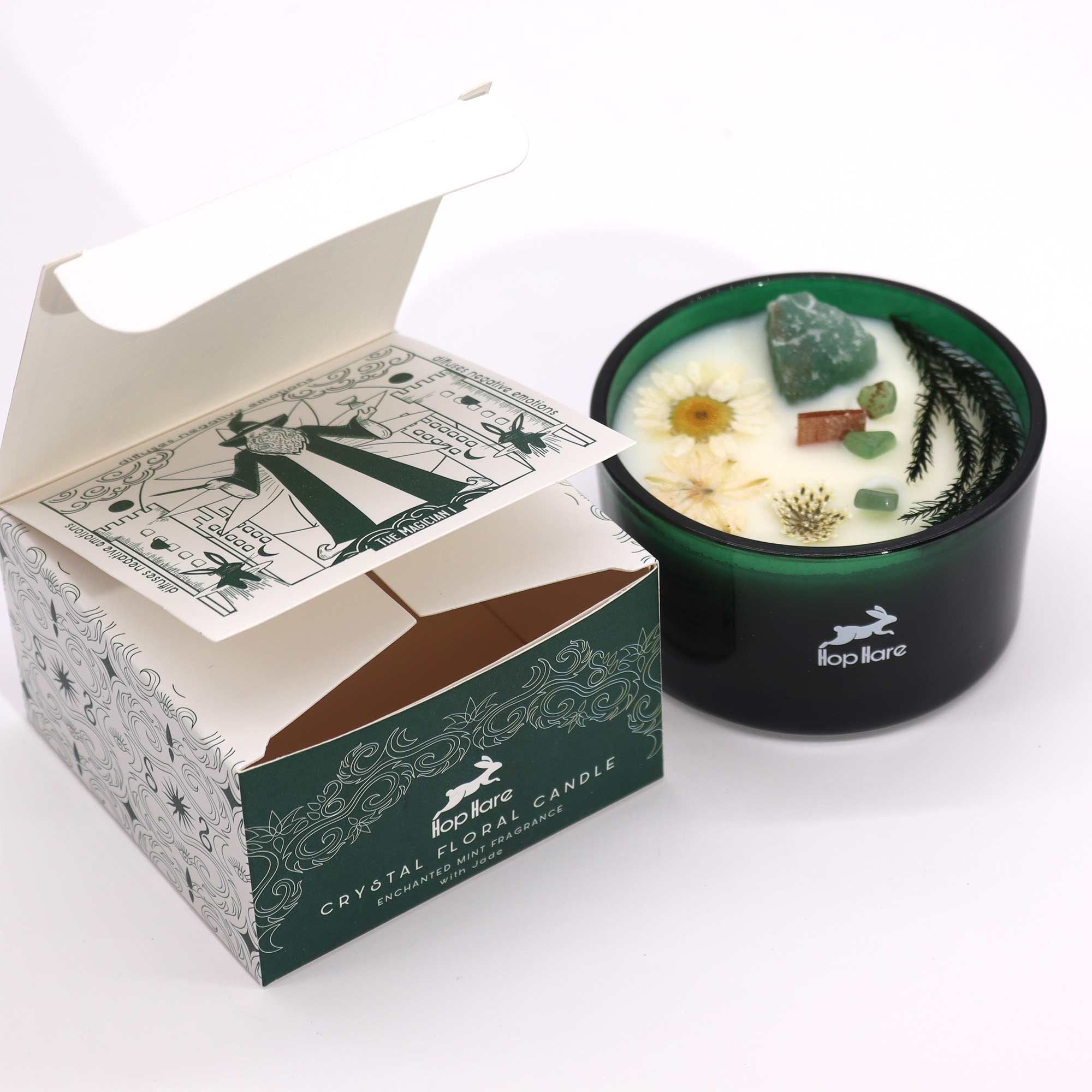 The Magician — Crystal Magic Flower Candle