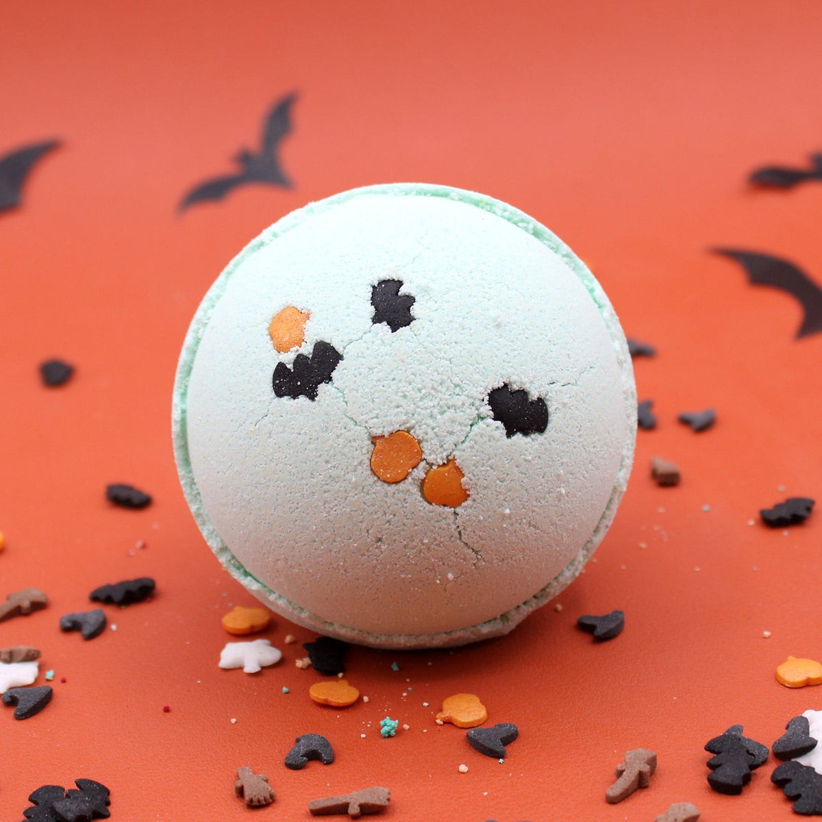 Grote handgemaakte Coconut & Lime Halloween Bath Bomb